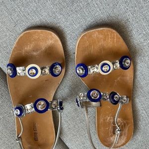 Miu Miu sandals size 7 leather